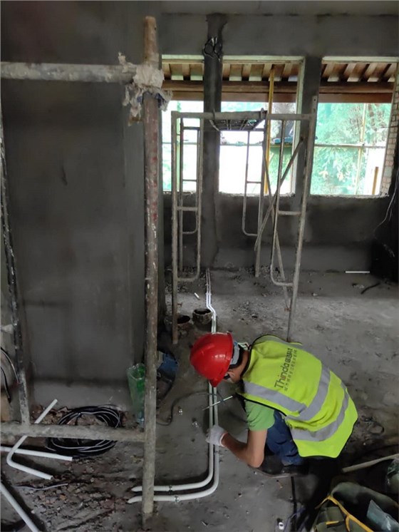 重慶十八梯項(xiàng)目-管線預(yù)埋