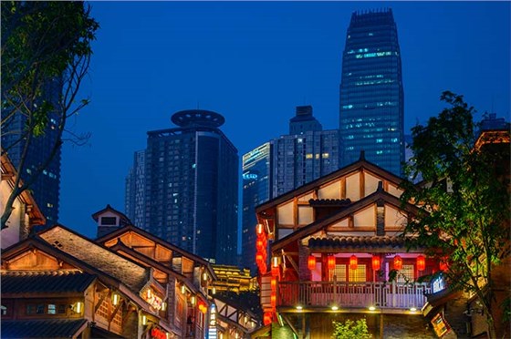 景區景觀亮化效果圖-信達電通 (2)