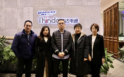 北京賽爾傳媒一行到訪信達電通