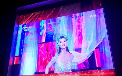 繼上海國際電影節后,洲明大屏再度驚艷世界